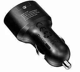 Автомобильное зарядное устройство с быстрой зарядкой Tronsmart CC2TF/2 USB 36w Qualcoom Quick Charge Black - миниатюра 3