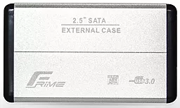 Карман для HDD Frime SATA 2.5" USB 3.0, Metal, Silver (FHE21.25U30)
