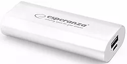 Повербанк Esperanza 4400 mAh White (EMP105W) - фото Повербанк Esperanza 4400 mAh White (EMP105W)