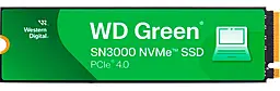 Накопичувач SSD WD Green SN3000 500 GB (WDS500G4G0E) - фото Накопичувач SSD WD Green SN3000 500 GB (WDS500G4G0E)