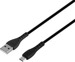 Кабель XO NB-Q165 USB-A - micro USB 15w 3a 1м cable Black