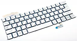 Клавиатура для ноутбука Acer Aspire S7-191 / MP-12A53SUJ4422 серебристая