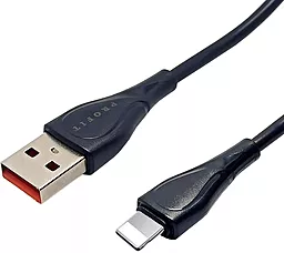 Кабель PROFIT LS-611 USB-A - Lightning 25w 5a 1м cable Black - фото Кабель PROFIT LS-611 USB-A - Lightning 25w 5a 1м cable Black