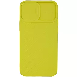 Чехол Epik Camshield Square Apple iPhone 11 Pro Max Yellow - миниатюра 2