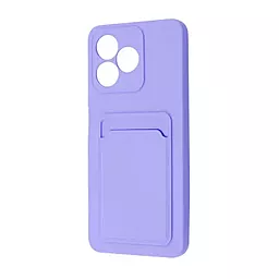 Чехол Wave Colorful Pocket для Realme C53 Light Purple