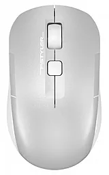 Компьютерная мышка A4Tech Fstyler FB26CS Air2 Wireless/Bluetooth Icy White - фото Компьютерная мышка A4Tech Fstyler FB26CS Air2 Wireless/Bluetooth Icy White