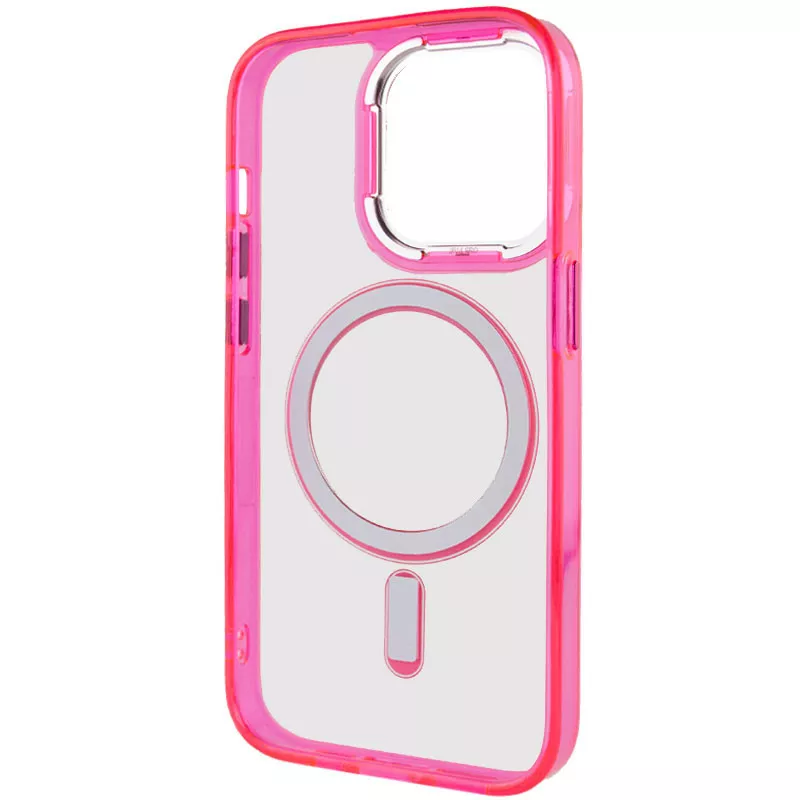 Чехол Epik Iris with MagSafe для Apple iPhone 14 Pro Raspberry - фото 4