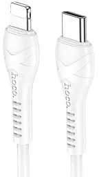 Кабель Hoco X37 Cool Power USB Type-C - Lightning 27w 3a 1м PD сable White - фото Кабель Hoco X37 Cool Power USB Type-C - Lightning 27w 3a 1м PD сable White