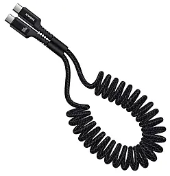Кабель Baseus Fish-Eye USB Type-C - Type-C 100w 5a 1м PD cable Black - мініатюра 3 Кабель Baseus Fish-Eye USB Type-C - Type-C 100w 5a 1м PD cable Black - мініатюра 3