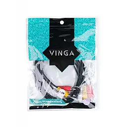 Видеокабель 3RCA to 3RCA 1.8m (RCA02-1.8) Vinga - миниатюра 3 Видеокабель 3RCA to 3RCA 1.8m (RCA02-1.8) Vinga - миниатюра 3