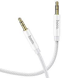 Аудио кабель Hoco UPA19 AUX mini Jack 3.5mm M/M Cable 1 м серый
