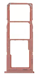 Держатель (лоток) Сим карты Samsung Galaxy M13 M135 Dual SIM и карты памяти Orange Copper - фото Держатель (лоток) Сим карты Samsung Galaxy M13 M135 Dual SIM и карты памяти Orange Copper