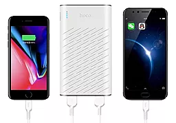 Повербанк Hoco B31 Rege 20000mAh White - миниатюра 3 Повербанк Hoco B31 Rege 20000mAh White - миниатюра 3