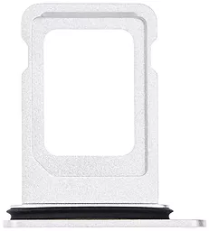Держатель (лоток) Сим карты Apple iPhone 13 Single SIM Starlight - фото Держатель (лоток) Сим карты Apple iPhone 13 Single SIM Starlight