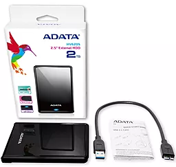 Внешний жесткий диск ADATA HV620S 500GB 2.5" (AHV620S-500GU3-CBK) Black - миниатюра 5
