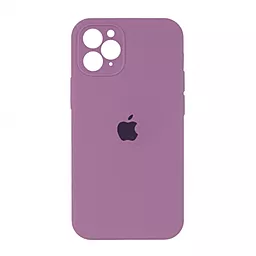 {"ru": "Чехол", "uk": "Чохол"} Silicone Case Full Camera Square для Apple iPhone 11 Pro Grape