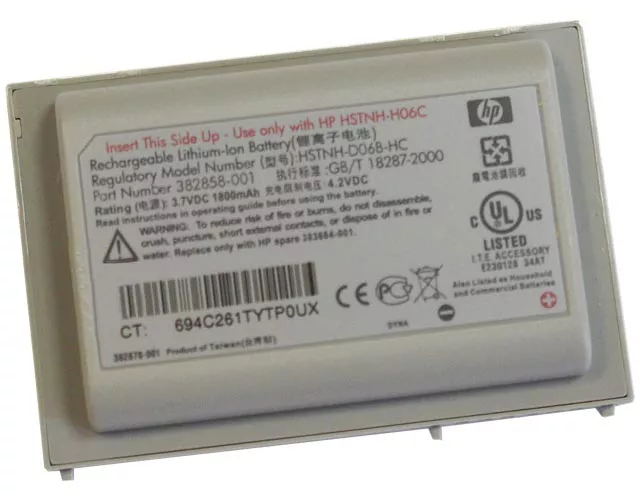 Аккумулятор для ноутбука HP iPAQ hw6000 Series HP (FA835AA) Grey - фото 2