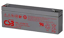 Акумуляторна батарея CSB 12V 2.3Ah (HRL1210WF2 / HRL1210N) - фото Акумуляторна батарея CSB 12V 2.3Ah (HRL1210WF2 / HRL1210N)