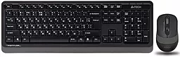 Комплект (клавиатура+мышка) A4Tech Fstyler FG1010 Black/Grey