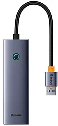 USB хаб Baseus UltraJoy Series USB3.0 4-in-1 grey (B0005280A813-02)