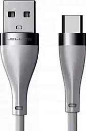 USB Кабель Jellico A17 15W 3.1A USB Type-C Cable Gray