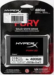 SSD Накопитель HyperX Fury 3D 480 GB (KC-S44480-6F) - миниатюра 5