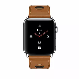 Ремешок для часов COTEetCI W15 Leather для Apple Watch 42/44/45/49mm Brown (WH5221-KR) - миниатюра 3