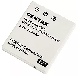 Аккумулятор для фотоаппарата Pentax D-Li8/D-Li85 (710 mAh) - миниатюра 2