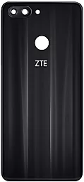 Задняя крышка корпуса ZTE Blade V9 со стеклом камеры Black - фото Задняя крышка корпуса ZTE Blade V9 со стеклом камеры Black