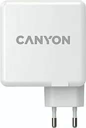 Мережевий зарядний пристрій Canyon GaN 100W 2USB-A/2USB Type-C Ports White (CND-CHA100W01) - мініатюра 2