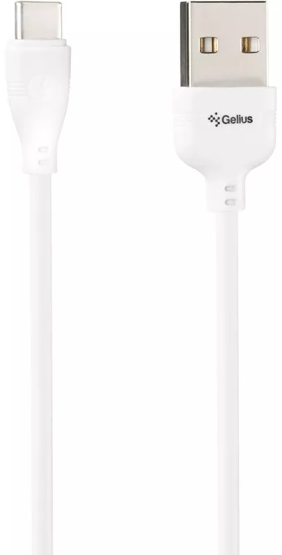 Кабель Gelius Pro WineGlass USB-A - Type-C 10w 1м cable White - фото 2