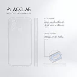 Чохол ACCLAB Anti Dust для Xiaomi Redmi Note 8T Transparent - мініатюра 4