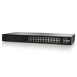 Коммутатор (свитч) Cisco SF112-24-EU - фото Коммутатор (свитч) Cisco SF112-24-EU