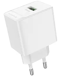 Сетевое зарядное устройство Borofone BAS12A 18w QC3.0 USB-A home charger white - фото Сетевое зарядное устройство Borofone BAS12A 18w QC3.0 USB-A home charger white