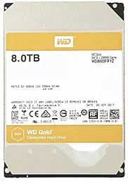 Жорсткий диск Western Digital 8Tb WD8003FRYZ 256Mb Gold