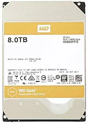 Жесткий диск Western Digital 8Tb WD8003FRYZ 256Mb Gold - фото Жесткий диск Western Digital 8Tb WD8003FRYZ 256Mb Gold