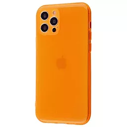 Чехол Star Shine Silicone Case для Apple iPhone 12 Pro Orange
