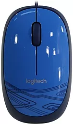 Компьютерная мышка Logitech M105 Corded Optical Mouse Blue (910-003114)