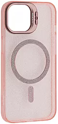 Чехол 1TOUCH Pro Crystal Shine Fortable MagSafe для Apple iPhone 14 Pro Max Pink - фото Чехол 1TOUCH Pro Crystal Shine Fortable MagSafe для Apple iPhone 14 Pro Max Pink