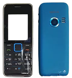Корпус для Nokia 3500 з клавіатурою Blue
