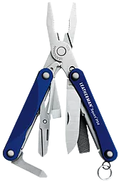 Мультитул Leatherman Squirt PS4 (831230) Blue - фото Мультитул Leatherman Squirt PS4 (831230) Blue