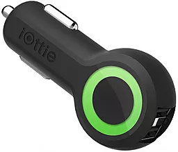 Автомобільний зарядний пристрій iOttie Dual Port USB Car Charger 2xUSB-A 2400 mAh Black (CHCRIO104BK) - фото Автомобільний зарядний пристрій iOttie Dual Port USB Car Charger 2xUSB-A 2400 mAh Black (CHCRIO104BK)