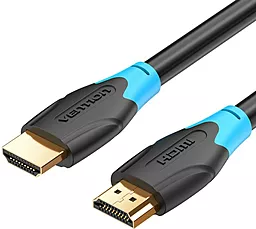 Видеокабель Vention HDMI v2.0 М/М + Ethernet 19M/19M Black (AACBF) - миниатюра 3