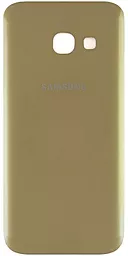 Задняя крышка корпуса Samsung Galaxy A3 2017 A320F Original Gold Sand