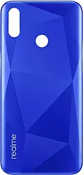 Задняя крышка корпуса Realme 3i Original  Diamond Blue