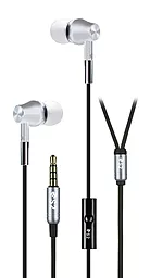 Навушники 2E S2 Metal Skin Mic Silver (2E-IES2SL) - фото Навушники 2E S2 Metal Skin Mic Silver (2E-IES2SL)