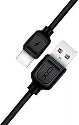 Кабель XO NB36 USB-A - Type-C 10.5w 1м cable Black