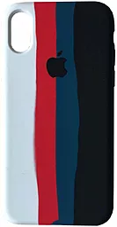Чохол 1TOUCH Silicone Case Full для Apple iPhone X, iPhone XS Rainbow 5