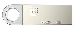 Флешка T&G Metal Series 64GB (TG026-64G) Silver - фото Флешка T&G Metal Series 64GB (TG026-64G) Silver