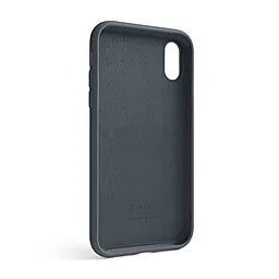 Чехол Silicone Case Full для Apple iPhone XR Dark Grey - миниатюра 2 Чехол Silicone Case Full для Apple iPhone XR Dark Grey - миниатюра 2